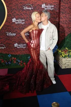 LOS ANGELES, CALIFORNIA - JULY 14: Rita Ora and Taika Waititi at the premiere of The Disney Channel s Descendants: Wicked Wonderland at Academy Museum of Motion Pictures on July 14, 2026 in Los Angeles, California. Credit: USA - ZUMAa123 20260714_zaa_a123_196 Copyright: xAdMediax
