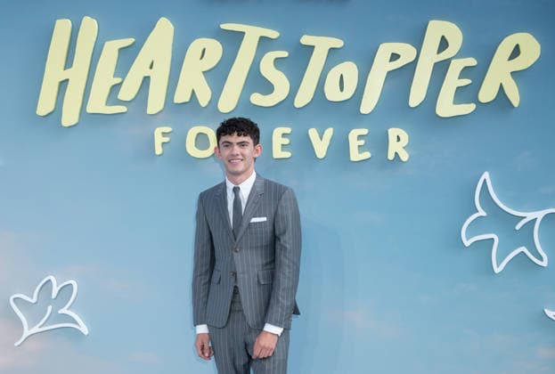 Joe Locke attends Heartstopper Forever - World Premiere at Cineworld Leicester Square in London, England. UK. Tuesday 14th July 2026. Copyright: xJamesxWarrenx HEARTSTOPPER FOREVER - WORLD PREMIERE11