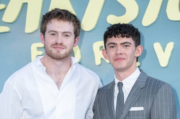 Kit Connor and Joe Locke attends Heartstopper Forever - World Premiere at Cineworld Leicester Square in London, England. UK. Tuesday 14th July 2026. Copyright: xJamesxWarrenx HEARTSTOPPER FOREVER - WORLD PREMIERE2