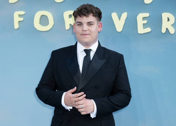 Tobie Donovan attends Heartstopper Forever - World Premiere at Cineworld Leicester Square in London, England. UK. Tuesday 14th July 2026. Copyright: xJamesxWarrenx HEARTSTOPPER FOREVER - WORLD PREMIERE32