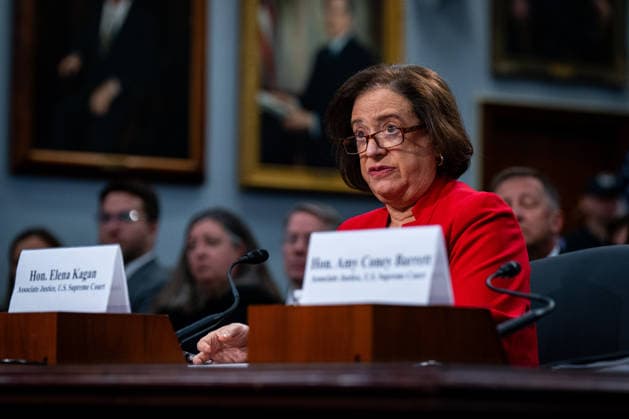 July 14, 2026, Washington, District Of Columbia, USA: Associate Justice of the Supreme Court Elena Kagan testifies before the US House Committee on Appropriations in Washington, DC, USA, on Tuesday, July 14, 2026 Washington USA  - ZUMAs152 20260714_faa_s152_097 Copyright: xEmilyxAlffx