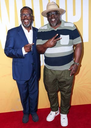 The Whoopi Monologues Opening Night MANHATTAN, NEW YORK CITY, NEW YORK, USA - JULY 13: Wendell Pierce and Cedric The Entertainer arrive at The Whoopi Monologues Opening Night held at the Mitzi E. Newhouse Theater at the Lincoln Center Theater at the Lincoln Center for the Performing Arts on July 13, 2026 in Manhattan, New York City, New York, United States. New York City Mitzi E. Newhouse Theater at the Lincoln Center Theater at the Lincoln Center for the Performing Arts New York United States Copyright: xImagexPressxAgencyx
