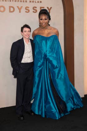 Elliot Page und Peppermint bei der Premiere des Kinofilms The Odyssey Die Odyssee im AMC Lincoln Square Theater. New York, 14.07.2026 *** Elliot Page and Peppermint at the premiere of the movie *The Odyssey* at the AMC Lincoln Square Theater in New York, July 14, 2026 Foto:xJ.xShorex xFuturexImagex odyssey_ny_6739