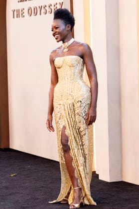 Lupita Nyong o bei der Premiere des Kinofilms The Odyssey Die Odyssee im AMC Lincoln Square Theater. New York, 14.07.2026 *** Lupita Nyong o at the premiere of the movie *The Odyssey* at the AMC Lincoln Square Theater in New York, July 14, 2026 Foto:xJ.xShorex xFuturexImagex odyssey_ny_6776