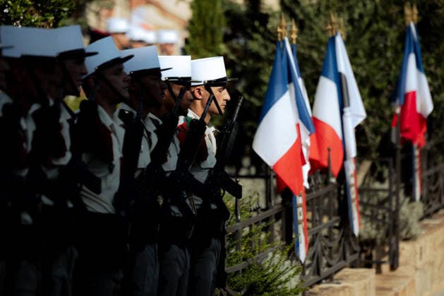French National Day Celebration - Calvi French National Day celebration in Calvi, Corsica, France on July 14, 2026, in the presence of the city s mayor, Ange Santini, and numerous members of the 2nd Foreign Parachute Regiment of Calvi, who paraded on Boulevard Wilson in front of hundreds of spectators after a moment of reflection and the awarding of decorations in front of the war memorial. Photo by Shootpix ABACAPRESS.COM Calvi Corsica France  Copyright: xShootpix ABACAx