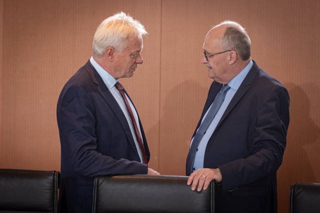 Berlin, Kabinettssitzung der Bundesregierung Kabinettssitzung der Bundesregierung am 15.07.2026 im Bundeskanzleramt in Berlin. Im Bild: Alois Rainer (Bundesminister für Ernährung und Landwirtschaft, CSU) Berlin Bundeskanzleramt Berlin Deutschland *** Berlin, Federal Government Cabinet Meeting Federal Government Cabinet Meeting on July 15, 2026, at the Federal Chancellery in Berlin Pictured: Alois Rainer, Federal Minister of Food and Agriculture (CSU), Berlin, Federal Chancellery, Berlin, Germany