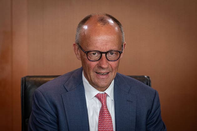 Berlin, Kabinettssitzung der Bundesregierung Kabinettssitzung der Bundesregierung am 15.07.2026 im Bundeskanzleramt in Berlin. Im Bild: Bundeskanzler Friedrich Merz (CDU) Berlin Bundeskanzleramt Berlin Deutschland *** Berlin, Federal Government Cabinet Meeting Federal Government Cabinet Meeting on July 15, 2026, at the Federal Chancellery in Berlin Pictured: Federal Chancellor Friedrich Merz (CDU), Berlin, Federal Chancellery, Berlin, Germany