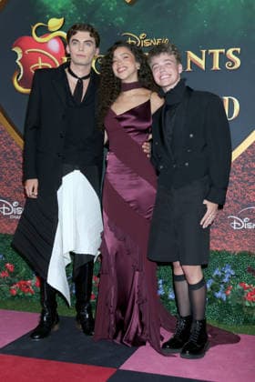July 15, 2026, Los Angeles, Ca, USA: LOS ANGELES - JUL 14: Ryan McEwen, Kiara Romero, Dayton Paradis at the Descendants Wicked Wonderland Premiere at the Academy Museum of Motion Pictures on July 14, 2026 in Los Angeles, CA Los Angeles USA - ZUMAnc22 20260715_zaa_nc22_081 Copyright: xKathyxHutchinsx