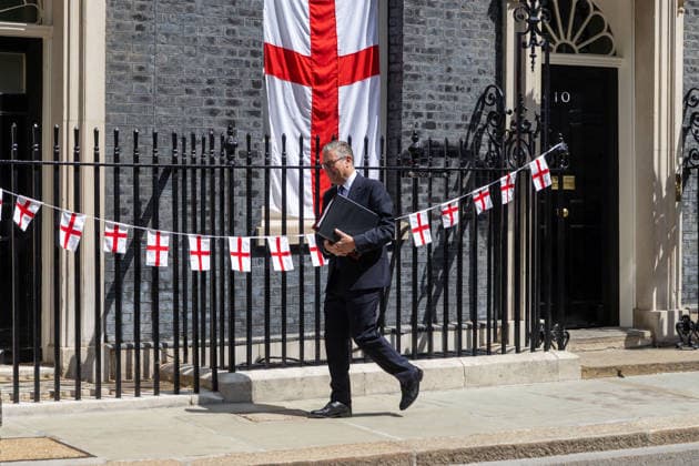 July 15, 2026, London, England, United Kingdom: Prime Minister KEIR STARMER leaves 10 Downing Street ahead of his last PMQs. London United Kingdom - ZUMAs262 20260715_zip_s262_002 Copyright: xTayfunxSalcix