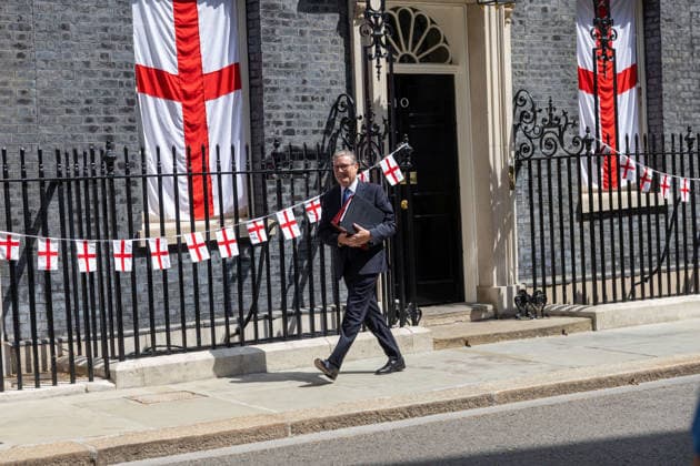 July 15, 2026, London, England, United Kingdom: Prime Minister KEIR STARMER leaves 10 Downing Street ahead of his last PMQs. London United Kingdom  - ZUMAs262 20260715_zip_s262_004 Copyright: xTayfunxSalcix