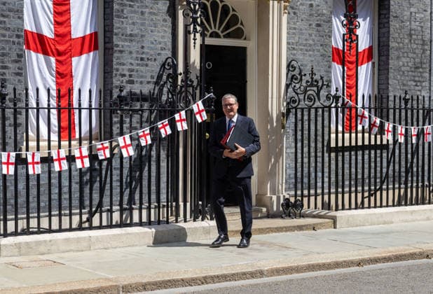 July 15, 2026, London, England, United Kingdom: Prime Minister KEIR STARMER leaves 10 Downing Street ahead of his last PMQs. London United Kingdom - ZUMAs262 20260715_zip_s262_005 Copyright: xTayfunxSalcix