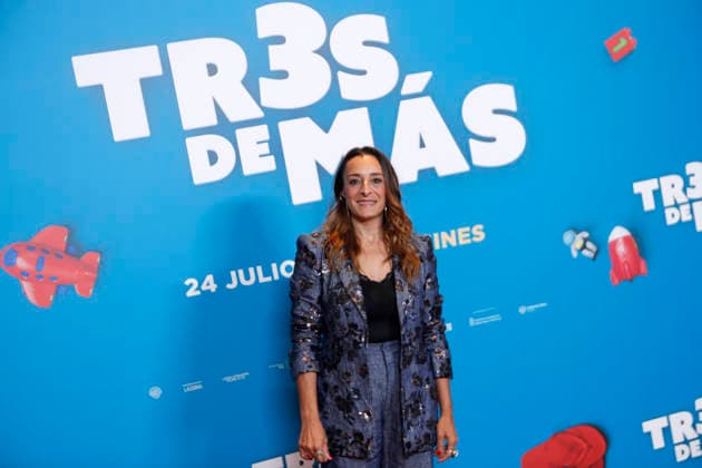July 15, 2026, Madrid, Madrid, Spain: Actress RAQUEL GUERRERO poses for the media during the photocall presenting the new family comedy Tres de mas at the Urso Hotel. The film follows the story of Julia and Ernesto, a successful couple enjoying a child-free life until they suddenly wake up with three kids calling them mom and dad, forcing them to learn parenthood overnight while discovering the origin of the children. Madrid Spain  - ZUMAo127 20260715_zep_o127_048 Copyright: xHugoxOrtunox