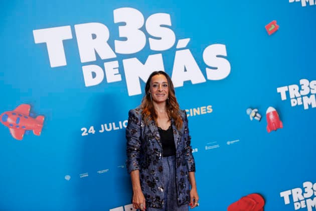 July 15, 2026, Madrid, Madrid, Spain: Actress RAQUEL GUERRERO poses for the media during the photocall presenting the new family comedy Tres de mas at the Urso Hotel. The film follows the story of Julia and Ernesto, a successful couple enjoying a child-free life until they suddenly wake up with three kids calling them mom and dad, forcing them to learn parenthood overnight while discovering the origin of the children. Madrid Spain  - ZUMAo127 20260715_zep_o127_056 Copyright: xHugoxOrtunox