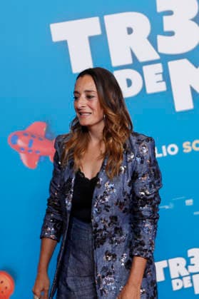 July 15, 2026, Madrid, Madrid, Spain: Actress RAQUEL GUERRERO poses for the media during the photocall presenting the new family comedy Tres de mas at the Urso Hotel. The film follows the story of Julia and Ernesto, a successful couple enjoying a child-free life until they suddenly wake up with three kids calling them mom and dad, forcing them to learn parenthood overnight while discovering the origin of the children. Madrid Spain  - ZUMAo127 20260715_zep_o127_064 Copyright: xHugoxOrtunox