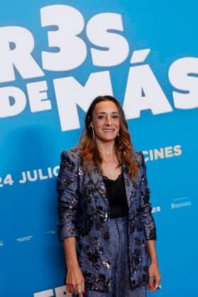 July 15, 2026, Madrid, Madrid, Spain: Actress RAQUEL GUERRERO poses for the media during the photocall presenting the new family comedy Tres de mas at the Urso Hotel. The film follows the story of Julia and Ernesto, a successful couple enjoying a child-free life until they suddenly wake up with three kids calling them mom and dad, forcing them to learn parenthood overnight while discovering the origin of the children. Madrid Spain  - ZUMAo127 20260715_zep_o127_057 Copyright: xHugoxOrtunox