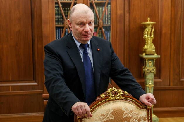 RUSSIA, MOSCOW - JULY 15, 2026: Vladimir Potanin, MMC Norilsk Nickel President, attends a meeting with Vladimir Putin, President of Russia, at the Moscow Kremlin Moscow Russia  - ZUMAt113 20260715_zaa_t113_111 Copyright: xGavriilxGrigorovx