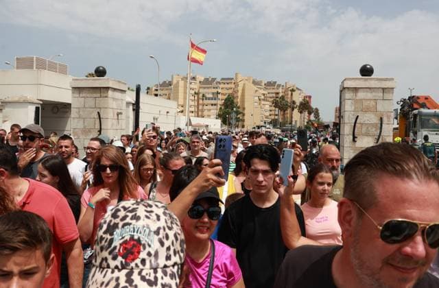 Pedro Sánchez Attends the Demolition Ceremony of the Gibraltar Fence Residents of La Línea Cross into Gibraltar Without Stopping at a Checkpoint on the First Day Without the Fence July 15, 2026, in La Línea de la Concepción, Cádiz, Andalusia, Spain The fence separating Gibraltar from Spain has been, for more than a century, the symbol of the division between the British colony and the surrounding Campo de Gibraltar region, even serving as a literal barrier during the Franco era, but as of this Wednesday, it has become a thing of the past by virtue of the agreement reached between the United Kingdom and the European Union to facilitate the Rock’s relationship with the bloc following Brexit. JULY 15, 2026 Rocí La Línea de la Concepción, Cádi  Copyright: xRocioxRuzx 7666159