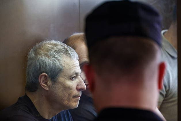 RUSSIA, MOSCOW - JULY 15, 2026: Vadim Moshkovich, founder of Rusagro, one of the largest Russian agricultural producers, attends a hearing into his large-scale fraud case at the Zamoskvoretsky District Court. Artyom Geodakyan TASS  95071374