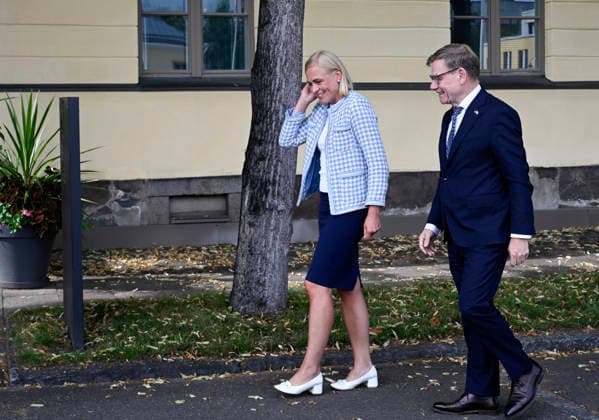LKS 20260715 Finnish Foreign Minister Elina Valtonen met with German Foreign Minister Johann Wadephul in Helsinki, Finland, on July 15, 2026. - MARKKU ULANDER Helsinki Finland  Copyright: xMarkkuxUlanderx emK1VK4ntzk