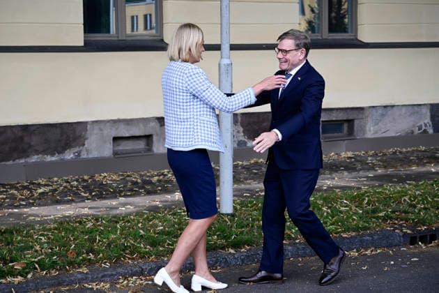 News Themen der Woche KW29 News Bilder des Tages LKS 20260715 Finnish Foreign Minister Elina Valtonen met with German Foreign Minister Johann Wadephul in Helsinki, Finland, on July 15, 2026. - MARKKU ULANDER Helsinki Finland  Copyright: xMarkkuxUlanderx j-0QeRVAA5I