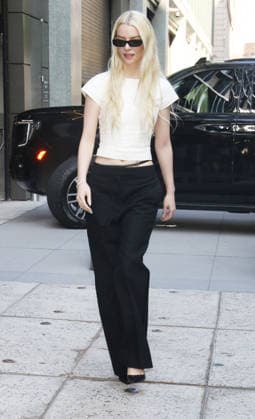 Entertainment Bilder des Tages New York July 15, 2026. Anya Taylor-Joy on Good Morning America to talk about new TV miniseries Lucy ln New York. July 15, 2026. Copyright: xRW Mediapunchx