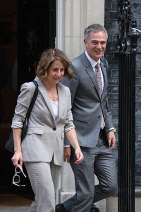 July 15, 2026, London, England, United Kingdom: British Science and Technology Secretary LIZ KENDALL (L) and Business Secretary PETER KYLE (R) depart Downing Street following a Cabinet meeting. London United Kingdom - ZUMAa279 20260715_zsp_a279_049 Copyright: xZeynepxDemirxAslimx