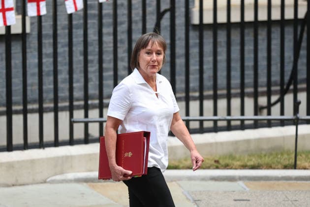 July 15, 2026, London, England, United Kingdom: British Wales Secretary JO STEVENS arrives in Downing Street ahead of a Cabinet meeting. London United Kingdom - ZUMAa279 20260715_zsp_a279_054 Copyright: xZeynepxDemirxAslimx
