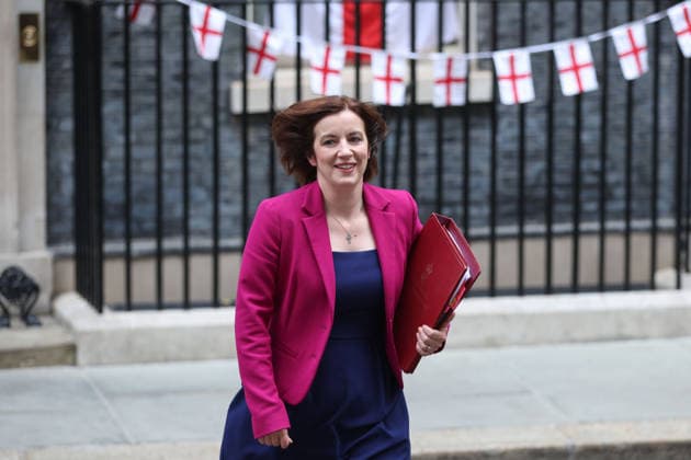 July 15, 2026, London, England, United Kingdom: British Education Secretary BRIDGET PHILLIPSON departs Downing Street following a Cabinet meeting. London United Kingdom - ZUMAa279 20260715_zsp_a279_061 Copyright: xZeynepxDemirxAslimx