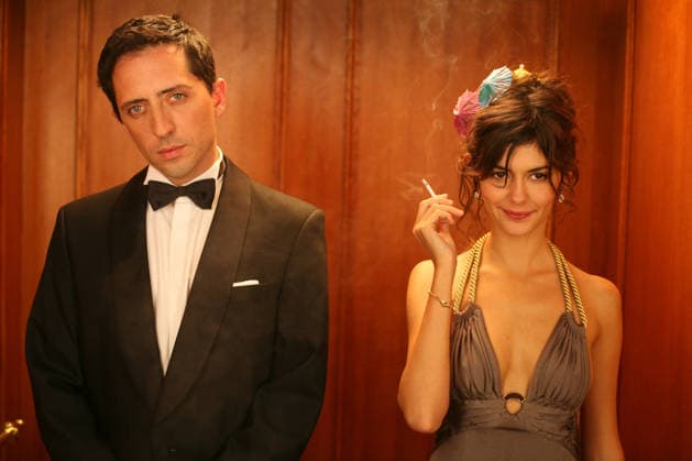 2007 - Priceless - Movie Set RELEASE DATE: TBA 2007 (USA). MOVIE TITLE: Hors de prix (Original French Title) - STUDIO: Samuel Goldwyn Films. PLOT: Through a set of wacky circumstances, a young gold digger (Tautou) mistakenly woos a mild-mannered bartender (Elmaleh) thinking he s a wealthy suitor. PICTURED: Gad Elmaleh as Jean, and AUDREY TAUTOU as Irene. Monte Carlo MONACO Copyright: xLesxFilmsxPellŽasx