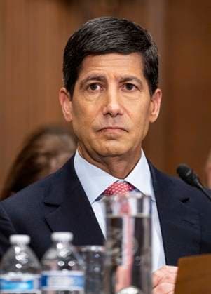 July 15, 2026, Washington, District Of Columbia, USA: Kevin Warsh, Chair of the Board of Governors of the Federal Reserve System testifies before United States Senate Committee on Banking, Housing, and Urban Affairs during a hearing to examine the semiannual monetary policy report to the US Congress in Washington, DC, USA, on July 15 2026 Washington USA  - ZUMAs152 20260715_faa_s152_055 Copyright: xAndrewxThomasx