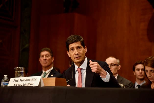 WASHINGTON, DC - JULY 15: US Federal Reserve Chairman Kevin Warsh testifies before the Senate Banking, Housing, and Urban Affairs Committee on Capitol Hill on July 15, 2026 in Washington, DC.  Copyright: xChinaxNewsxServicex 111654582073