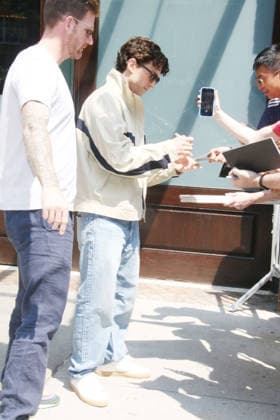 NEW YORK, NY - JULY 15: Tom Holland seen out and about ln New York City on July 15, 2026. Copyright: xRW MediaPunchx