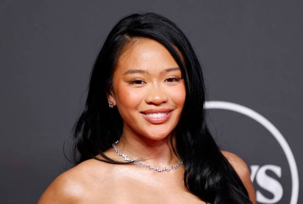 Sunisa Lee arrives on the red carpet at the 2026 ESPY Awards at David H. Koch Theater at Lincoln Center on Wednesday, July 15, 2026 in New York City.  NYP20260715111 JOHNxANGELILLO