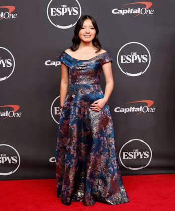 Julia Howe arrives on the red carpet at the 2026 ESPY Awards at David H. Koch Theater at Lincoln Center on Wednesday, July 15, 2026 in New York City.  NYP20260715176 JOHNxANGELILLO