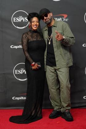 Miabelle, The Kid Mero at arrivals for The 2026 ESPYS Presented by Capital One, David H. Koch Theater at Lincoln Center, New York, NY, July 15, 2026. Photo By: Kristin Callahan Everett Collection The 2026 ESPYS Presented by Capital One PUBLICATIONXNOTxINxCANxCHNxFRAxITAxJPNxNORxPOLxRUSxESPxUKxUSA