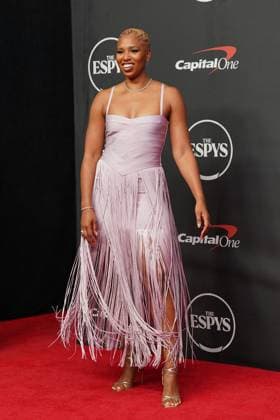 Monica McNutt at arrivals for The 2026 ESPYS Presented by Capital One, David H. Koch Theater at Lincoln Center, New York, NY, July 15, 2026. Photo By: Kristin Callahan Everett Collection The 2026 ESPYS Presented by Capital One PUBLICATIONXNOTxINxCANxCHNxFRAxITAxJPNxNORxPOLxRUSxESPxUKxUSA