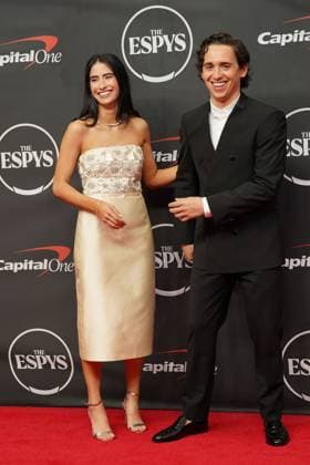 Ana Amelia Batlle Cabral, Marcello Hernández at arrivals for The 2026 ESPYS Presented by Capital One, David H. Koch Theater at Lincoln Center, New York, NY, July 15, 2026. Photo By: Kristin Callahan Everett Collection The 2026 ESPYS Presented by Capital One PUBLICATIONXNOTxINxCANxCHNxFRAxITAxJPNxNORxPOLxRUSxESPxUKxUSA