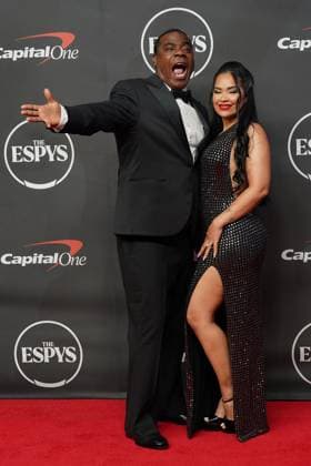 Tracy Morgan (L) at arrivals for The 2026 ESPYS Presented by Capital One - Part 2, David H. Koch Theater at Lincoln Center, New York, NY, July 15, 2026. Photo By: Kristin Callahan Everett Collection The 2026 ESPYS Presented by Capital One - Part 2 PUBLICATIONXNOTxINxCANxCHNxFRAxITAxJPNxNORxPOLxRUSxESPxUKxUSA