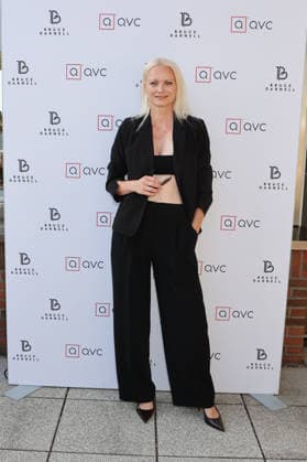 QVC x Bruce Darnell Kollektion Franziska Knuppe, QVC x Bruce Darnell Kollektion, Sturmfreie Bude, Elphiblick, Hamburg, 15.07.2026 *** QVC x Bruce Darnell Collection Franziska Knuppe, QVC x Bruce Darnell Collection, Sturmfreie Bude, Elphiblick, Hamburg, July 15, 2026 Copyright: xEventpressxBecherx