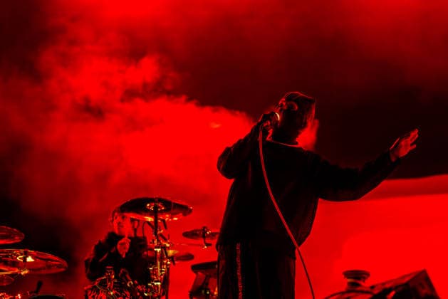 Singer Tyler Joseph of American duo Twenty One Pilots performs at the music festival Colours of Ostrava on July 15, 2026, in Ostrava, Czech Republic. (CTKxPhoto VladimirxPrycek) CTKPhotoP2026071509059  CTKPhotoP2026071509059