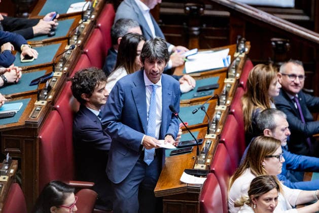 July 16, 2026, Rome, Italia, Italy: Giovanni Donzelli during the session at the Chamber of Deputies for the final vote on the electoral law, Rome, July 16, 2026 Rome Italy  - ZUMAa289 20260716_zia_a289_020 Copyright: xFrancescoxFotiax xAgfx