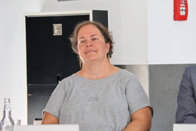Theater Münster - Vorstellung künstlerisches Leitungsteam. Anne Verena Freybott Schauspieldirektorin. Münster, Nordrhein-Westfalen, DEU, Deutschland, 16.07.2026 *** Theater Münster: Introduction to the Artistic Direction Team—Anne Verena Freybott, Director of Acting, Münster, North Rhine-Westphalia, DEU, Germany, July 16, 2026
