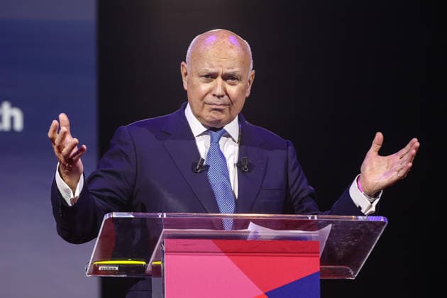 CPAC Great Britain at InterContinental Hotel, London, UK 16 July 2026 MP and former Conservative Party Leader Sir Iain Duncan-Smith speaks at CPAC Great Britain at the InterContinental Hotel, North Greenwich, London, UK, on 16 July 2026. CPAC Great Britain, chaired by former Prime Minister Liz Truss and running from 16 to 18 July 2026, is the inaugural UK edition of the Conservative Political Action Conference, bringing together right-of-centre politicians, activists and thinkers from the UK, Europe and the United States under the banner of sovereignty, liberty and free enterprise., Credit:Pete Speller Avalon UK, London, London, UK  Copyright: xPetexSpellerx xAvalonx 1116857415