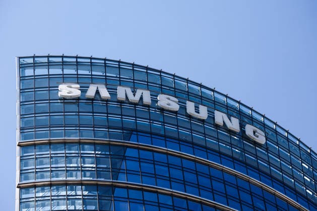 Brands, Economy And Architecure In Warsaw Samsung logo is seen on the building in Warsaw, Poland on July 16, 2026. Warsaw Poland  Copyright: xJakubxPorzyckix originalFilename: porzycki-brandsec260716_npg0Y.jpg
