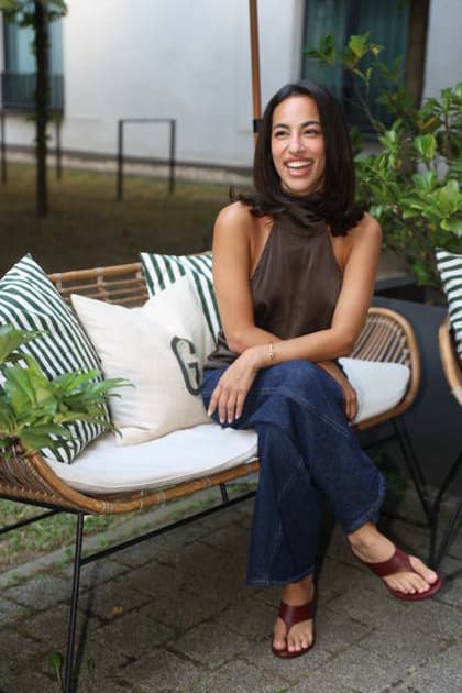 Gizem Emre beim Press-Event im Garner Hotel Berlin Mitte. Berlin, 16.07.2026 *** Gizem Emre at the press event at the Garner Hotel Berlin Mitte, Berlin, July 16, 2026 Copyright: xAgenturxMatthiasxWehnertx xR.xduxVinagex