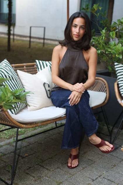 Gizem Emre beim Press-Event im Garner Hotel Berlin Mitte. Berlin, 16.07.2026 *** Gizem Emre at the press event at the Garner Hotel Berlin Mitte, Berlin, July 16, 2026 Copyright: xAgenturxMatthiasxWehnertx xR.xduxVinagex