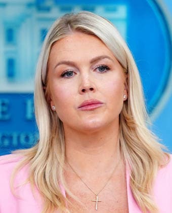 White House Press Secretary Karoline Leavitt speaks during a press briefing in the James S. Brady Briefing Room of the White House in Washington, DC on Thursday, July 16. 2026. This is Leavitt s first briefing since returning from maternity leave.  WAP202607162012 AARONxSCHWARTZ