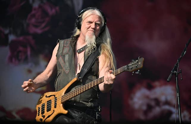 Marko Tapani Marco Hietala, Finnish heavy metal musician performs during the International Music Festival Masters of Rock in Vizovice near Zlin, Czech Republic, July 16, 2026. (CTKxPhoto DaliborxGluck) CTKPhotoP2026071606418  CTKPhotoP2026071606418