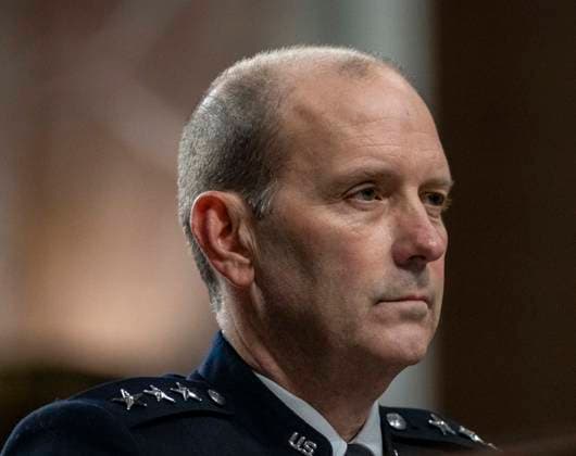 July 16, 2026, Washington, District Of Columbia, USA: United States Space Force Lieutenant General Douglas A Schiess, testifies before the US Senate Committee on Armed Services on his nomination to be Chief of Space Operations and promoted to the grade of General, during a hearing in the in the Dirksen Senate Office Building on Capitol Hill in Washington, DC, USA, on Thursday, July 16, 2026 Washington USA - ZUMAs152 20260716_faa_s152_052 Copyright: xAndrewxThomasx