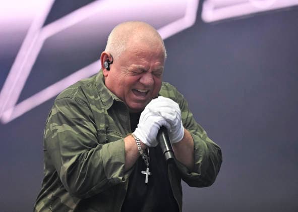 German singer Udo Dirkschneider heavy metal musician performs during the International Music Festival Masters of Rock in Vizovice near Zlin, Czech Republic, July 16, 2026. (CTKxPhoto DaliborxGluck) CTKPhotoP2026071607549  CTKPhotoP2026071607549